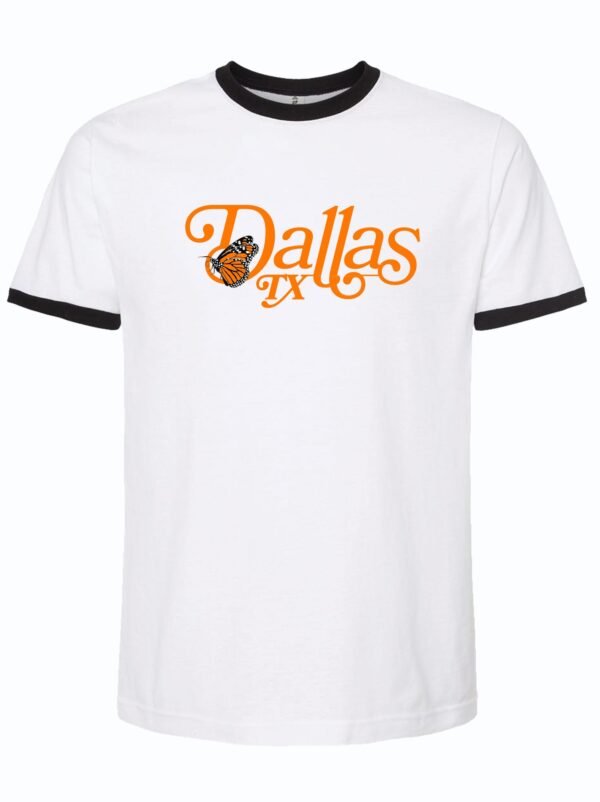 Butterfly Dallas Ringer T-Shirt