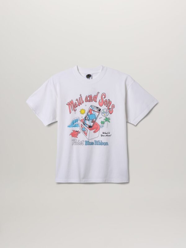 Maui And Sons x Pabst Blue Ribbon Cooler T-shirt